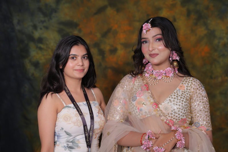 Aishwarya Malaniya styling a client