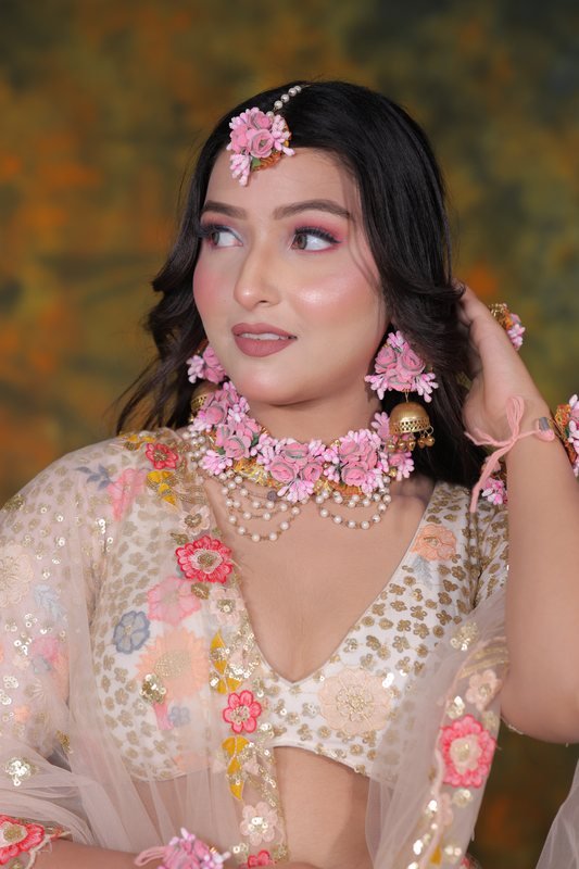 Haldi & Mehndi &middot; Festive Floral Radiance